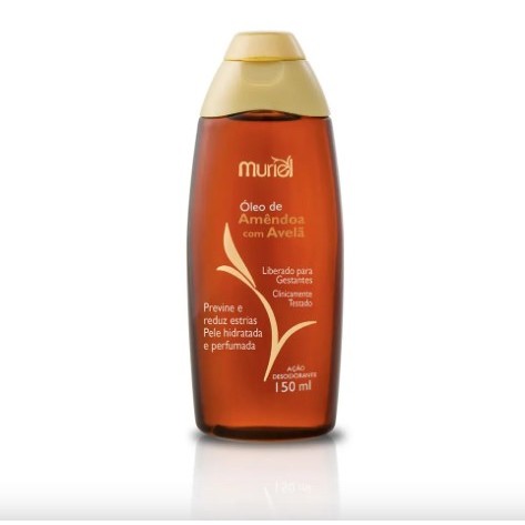 Óleo Corporal de Amêndoas com Avelã 150ml - Muriel