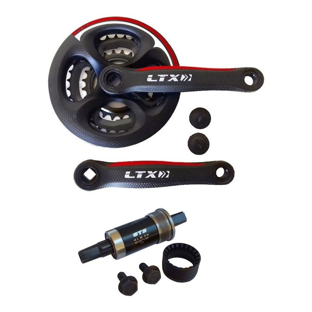 Pe De Vela Ltx Tipo Shimano Eixo Central Com Rolamento Gts em Oferta na Shopee