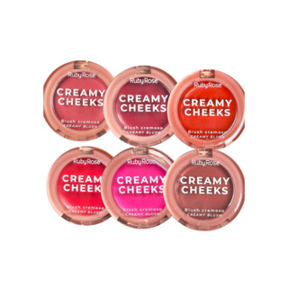 Blush Cremoso Creamy Cheecks Ruby Rose linha Rosa em Oferta na Shopee