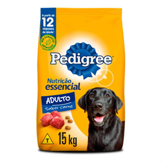 Ração Pedigree Nutrição Essencial Carne Para Cães Adultos - 15kg em Oferta na Shopee