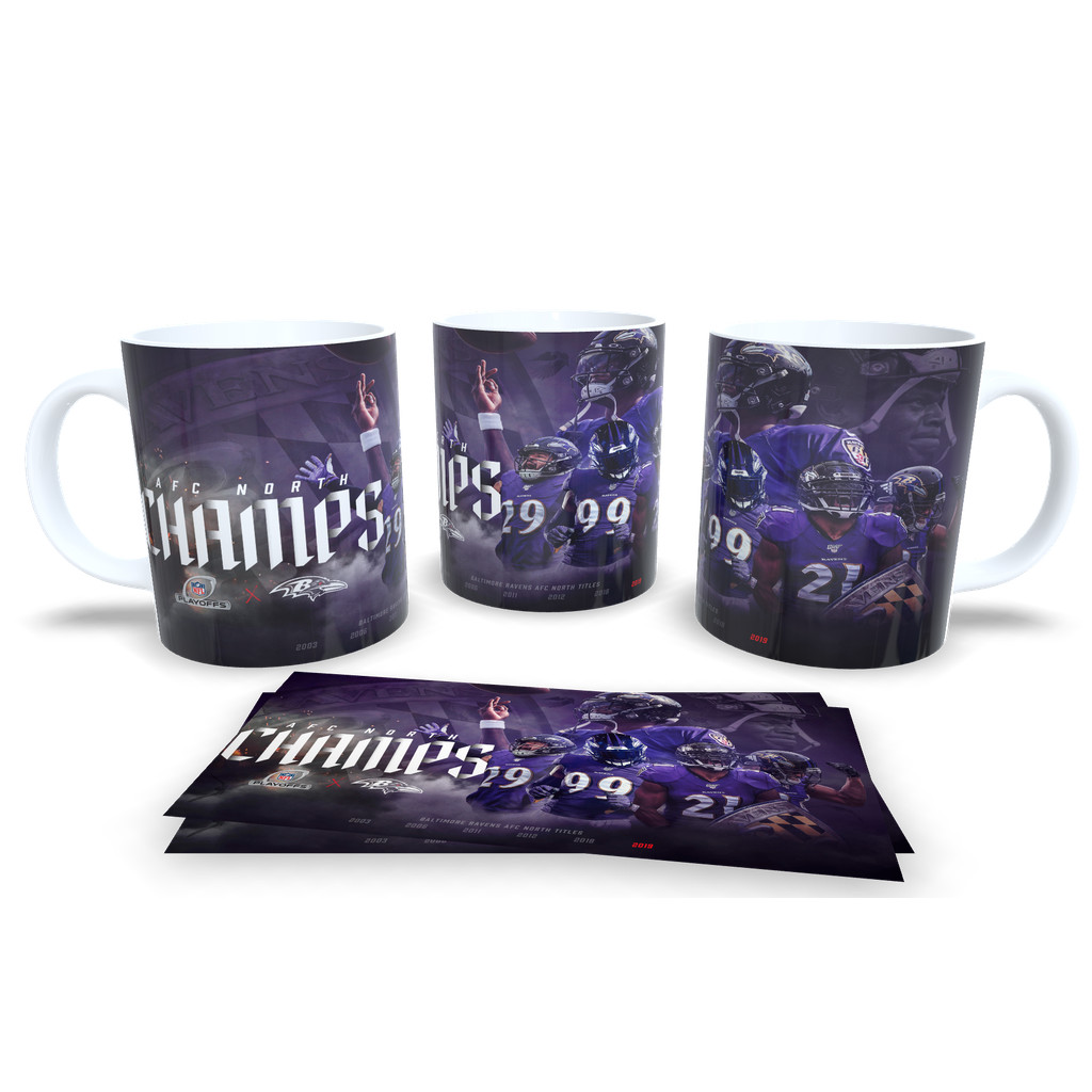 Caneca Personalizada NFL Baltimore Ravens 03