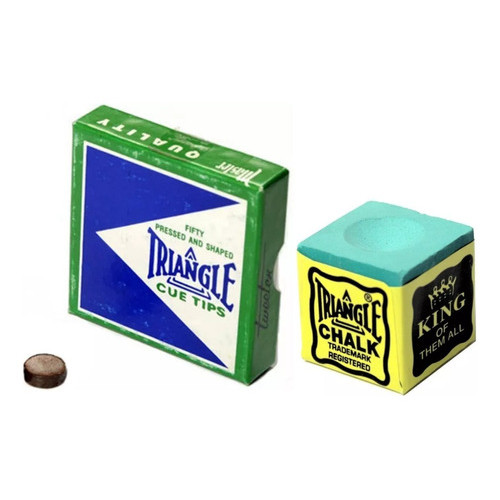 1 Sola Triangle 11mm + 1 Giz Triangle Verde Melhor Preço