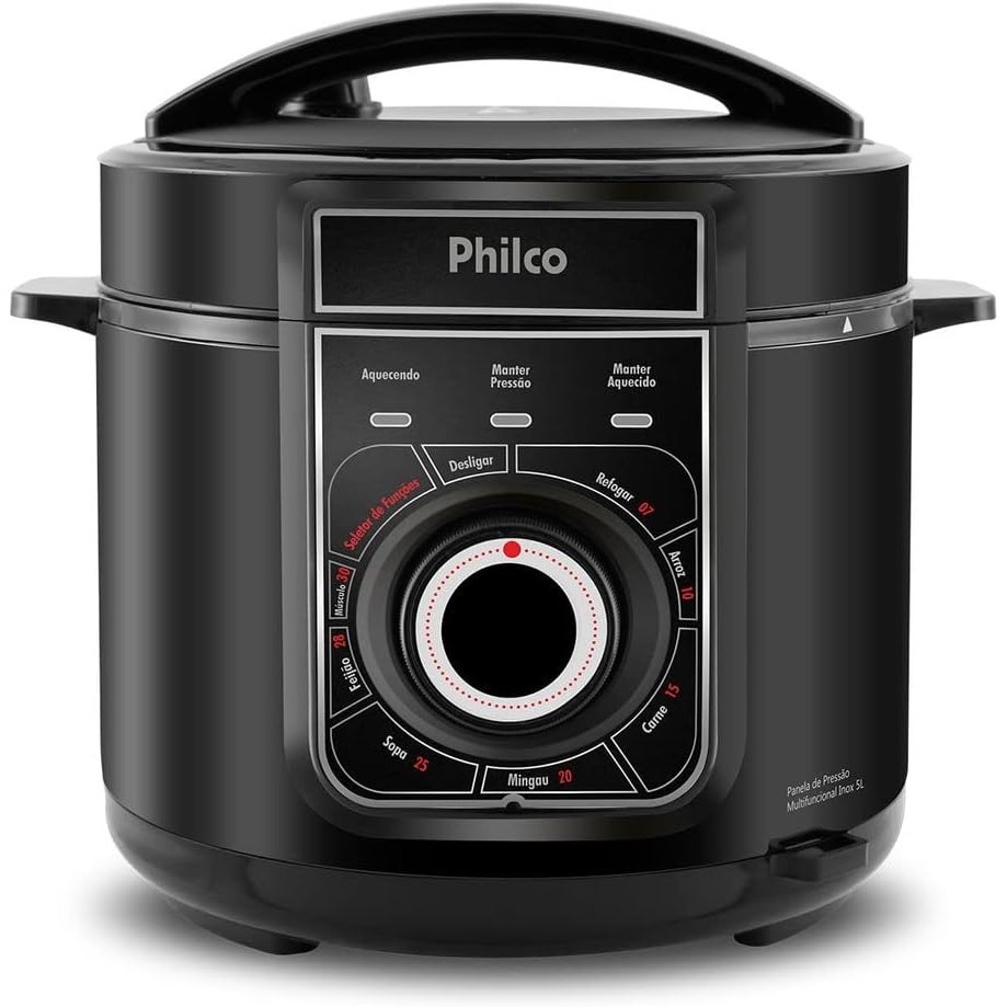 Panela de Pressão Philco PPP02PI Inox Multifuncional 5L