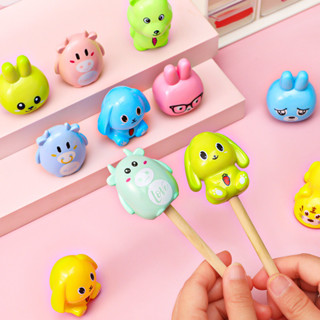 Mini Afiador de Lápis Afiador de Lápis Série Animal Fofo Afiador de Lápis para Crianças Papelaria em Oferta na Shopee