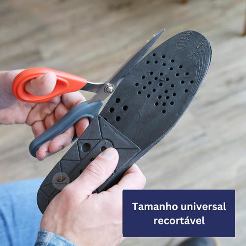 Palmilha Altura Eleva Até 7cm Conforto E Aumenta Altura Anti Impacto