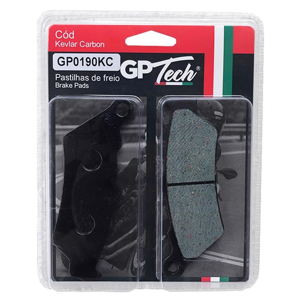 PASTILHA FREIO GP TECH 0190KC (D) CB 500 / XT 660 R / BMW 650 GS 2001/ em Oferta na Shopee