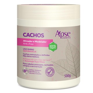 Ativador E Modelador de Cachos 500g Vegano Apse