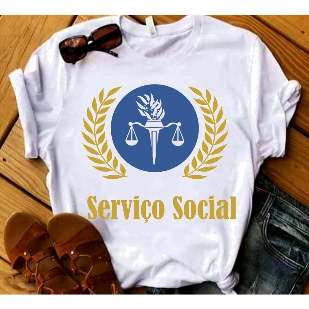 Camisa Camiseta Serviço Social 05 CP Assistente Social