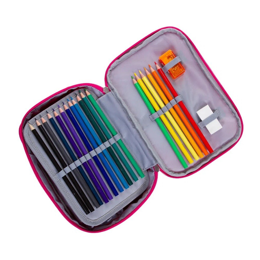 Estojo Juvenil Paul Frank modelo Especial Luxo Sestini - Stationery