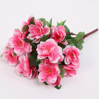Buque De Azaleia Na Cor Sortida 30cm Artificial em Oferta na Shopee