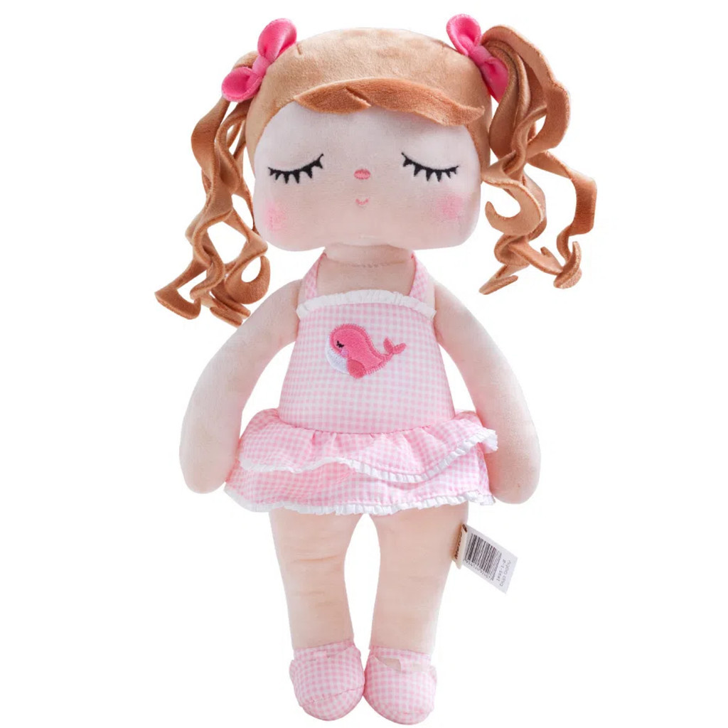Boneca Metoo Candy Color 33cm Sacola Brinquedo Meninas Bebê