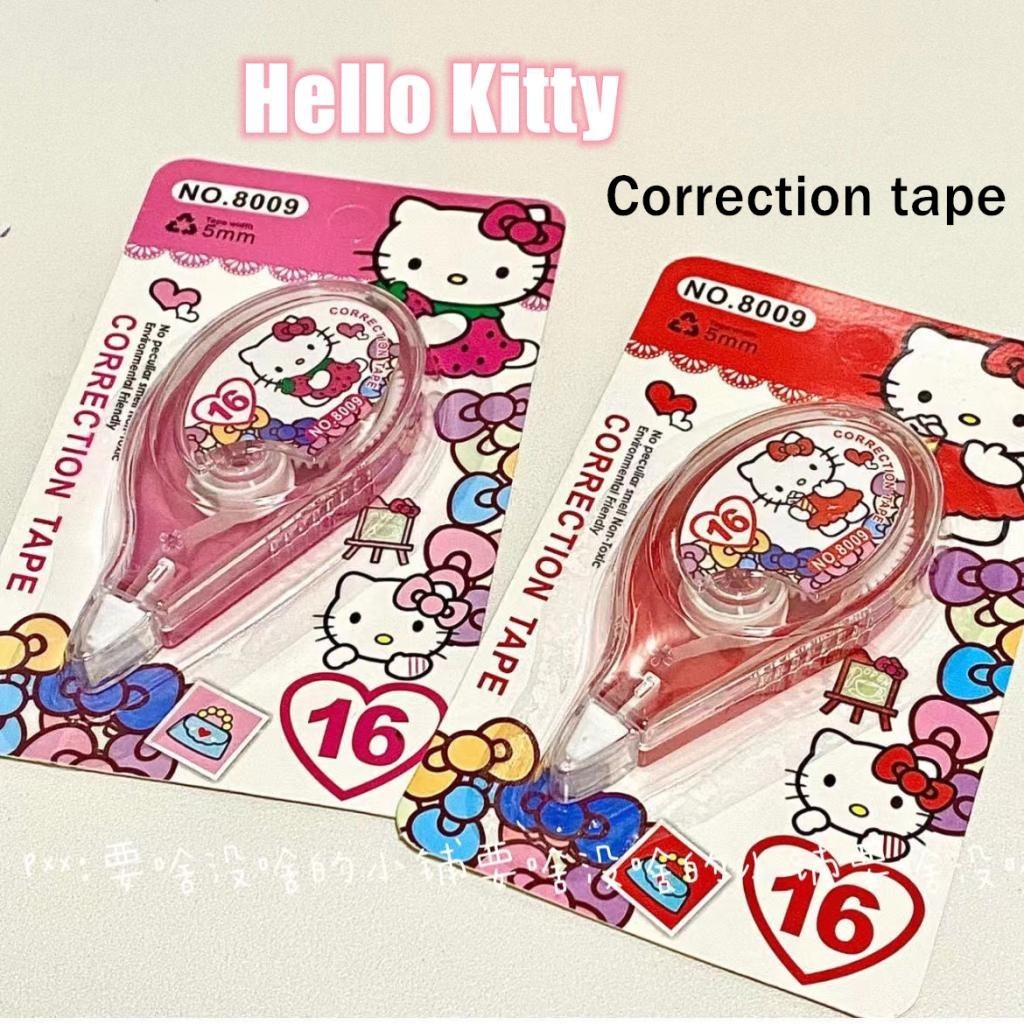 Hello Kitty Fita Corretiva Com Mini Alterada Para Estudantes Fofos Suprimentos De Escritório Corretos