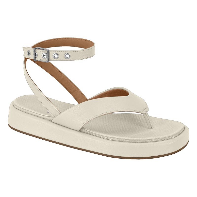 Sandalia Rasteira Plataforma Flatform Feminina Vizzano Papete Dedo Conforto Leve Macia Original