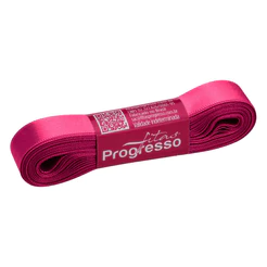Fita de Cetim 15mm nº3 - 10m Cor 2055 Rosa Amaranto - 1 unidade - Fitas Progresso - Rizzo