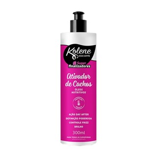Ativador Cachos Kolene Superfinalizadores Óleos Nutritivos 300ml