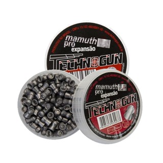 2 Latas de Chumbinho Mamuth PRO 5.5mm 500 Unidades - Technogun em Oferta na Shopee