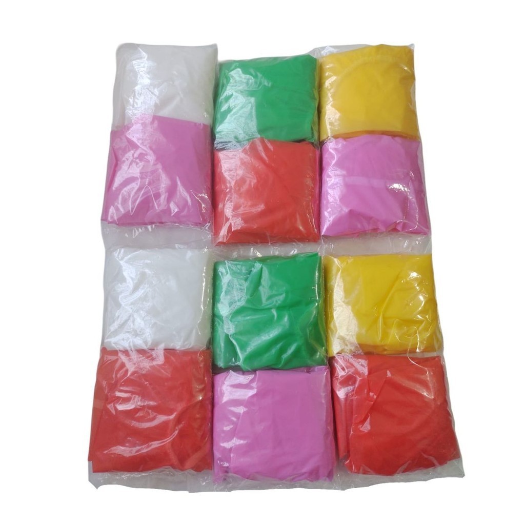 Toucas de Banho Plásticas  com elástico 12 unidades cores variadas