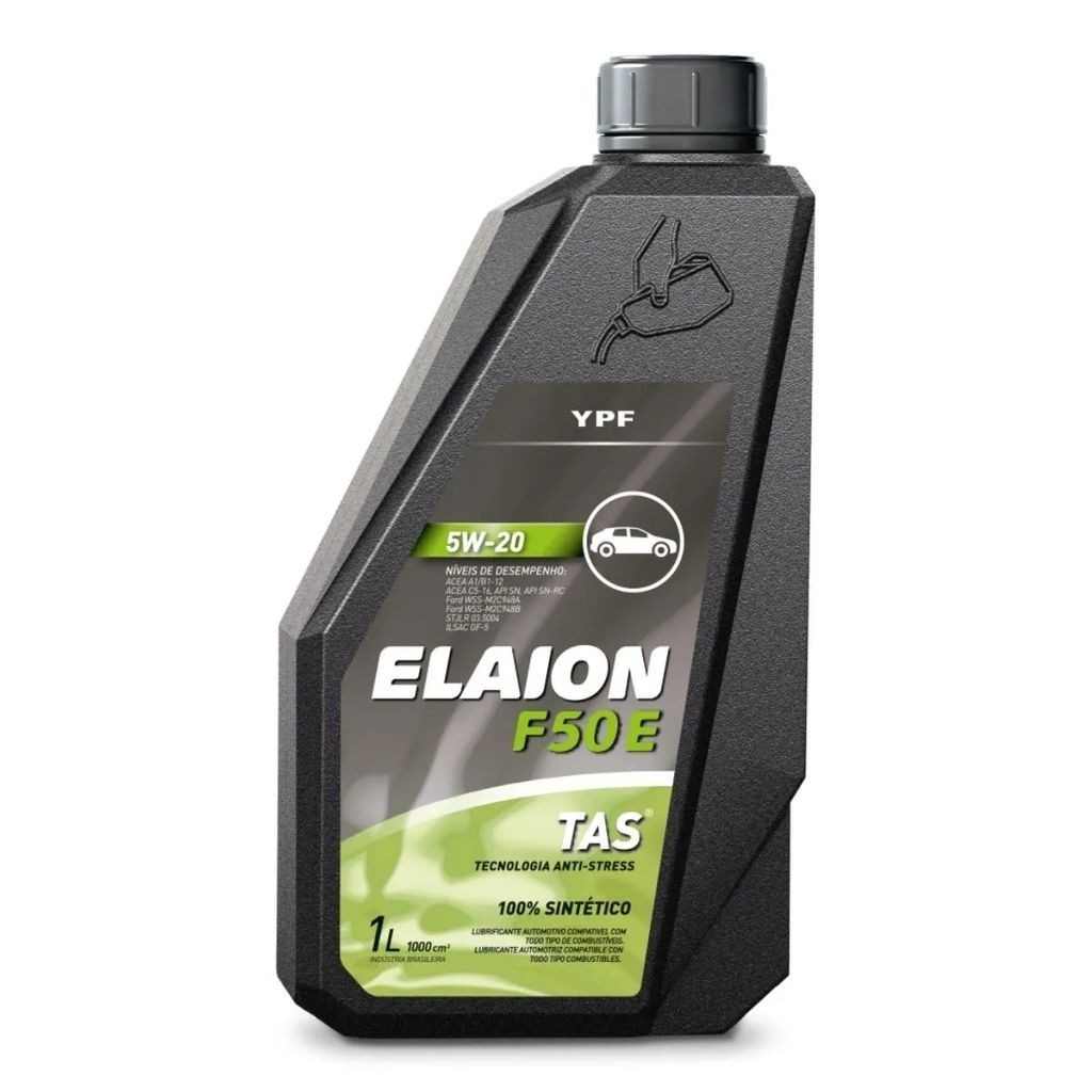 Óleo de Motor 5W20 Sintético Elaion YPF 905396 F50E