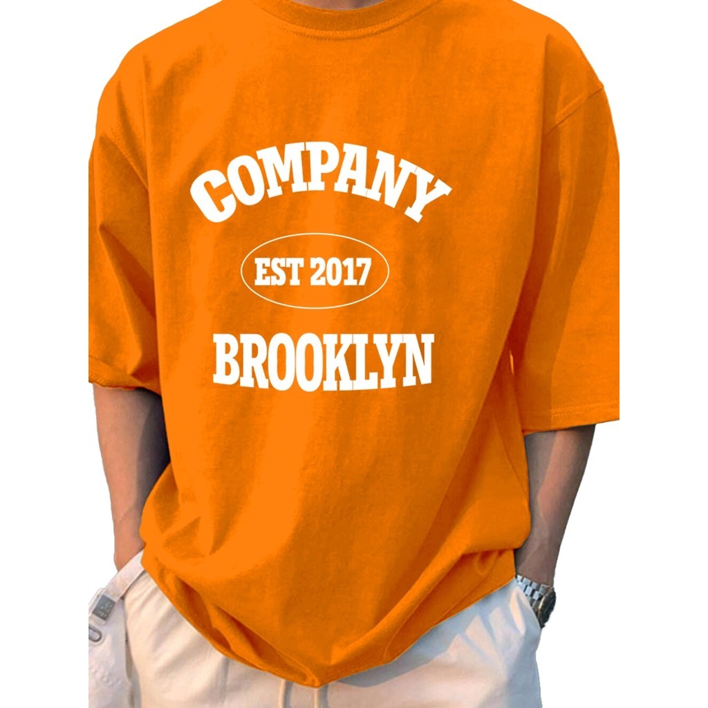 Blusa Alta Tendencia Looks Vintage Despojada Brooklyn Camiseta Oversized Unissex Oversized