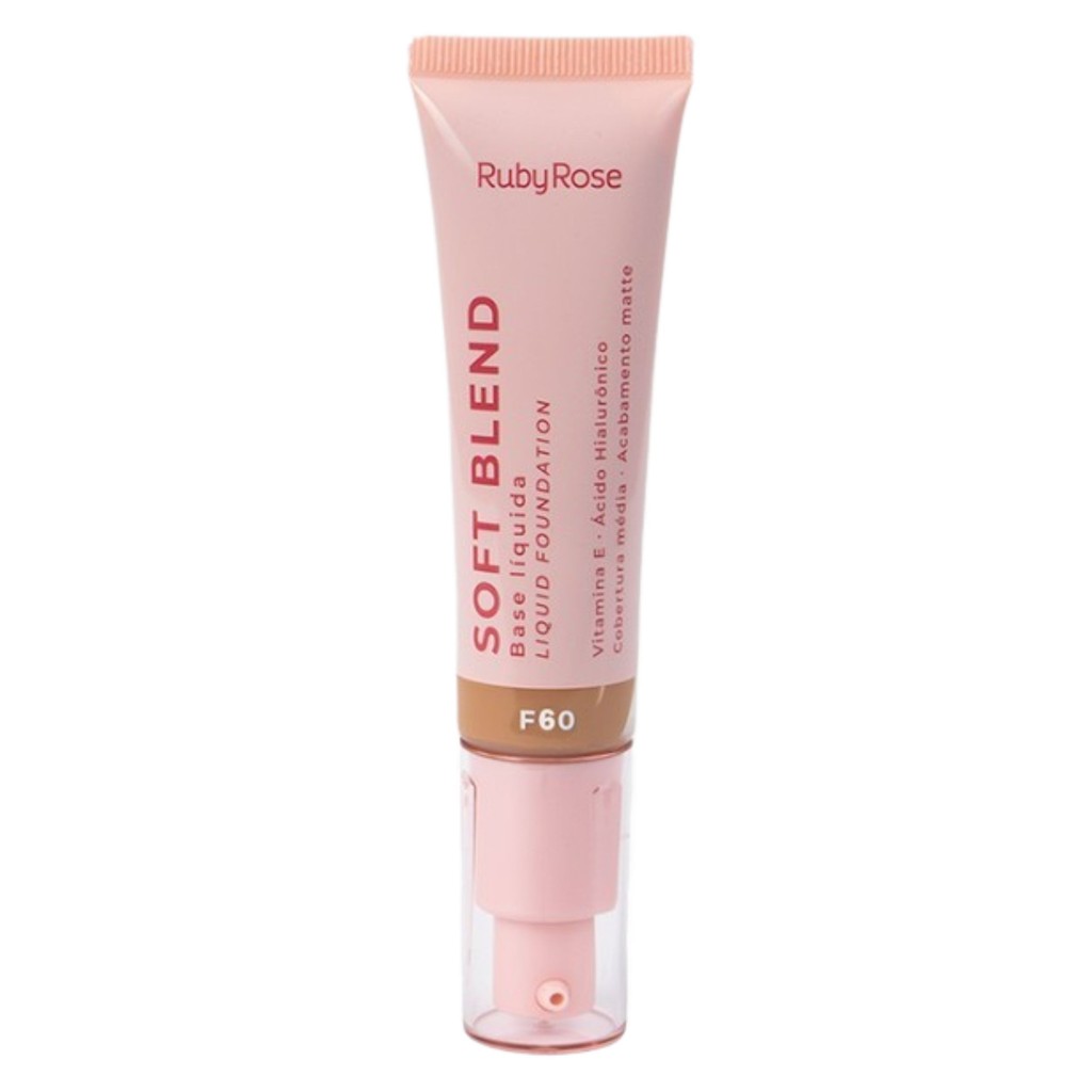 Base Liquida Soft Blend F60 Hbm301-6 - Ruby Rose