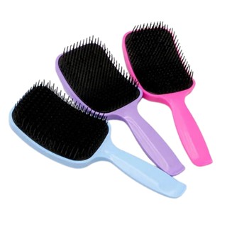 Kit 10 Escovas de Cabelo Raquete Flex - Escova Desembaraçadora Raquete em Oferta na Shopee