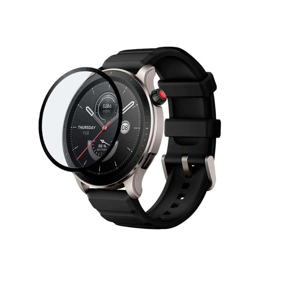 Película Para Amazfit GTR 4 A2166 3D Proteção Anti Risco Cobre a Tela Toda