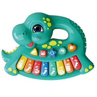 Brinquedo Teclado Infantil Musical Dino Colorido 1407 - Shiny Toys em Oferta na Shopee