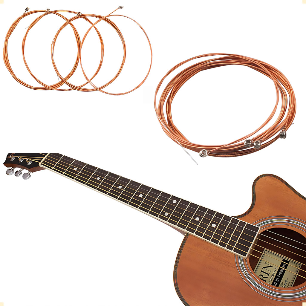 Cordas De Violão 0.11 Cor Cobre Som Vibrante E Durabilidade em Oferta na Shopee