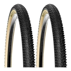 PAR DE PNEUS ARO 29 KENDA K1153 29X2.10 FAIXA BEGE PARA BICICLETA MTB