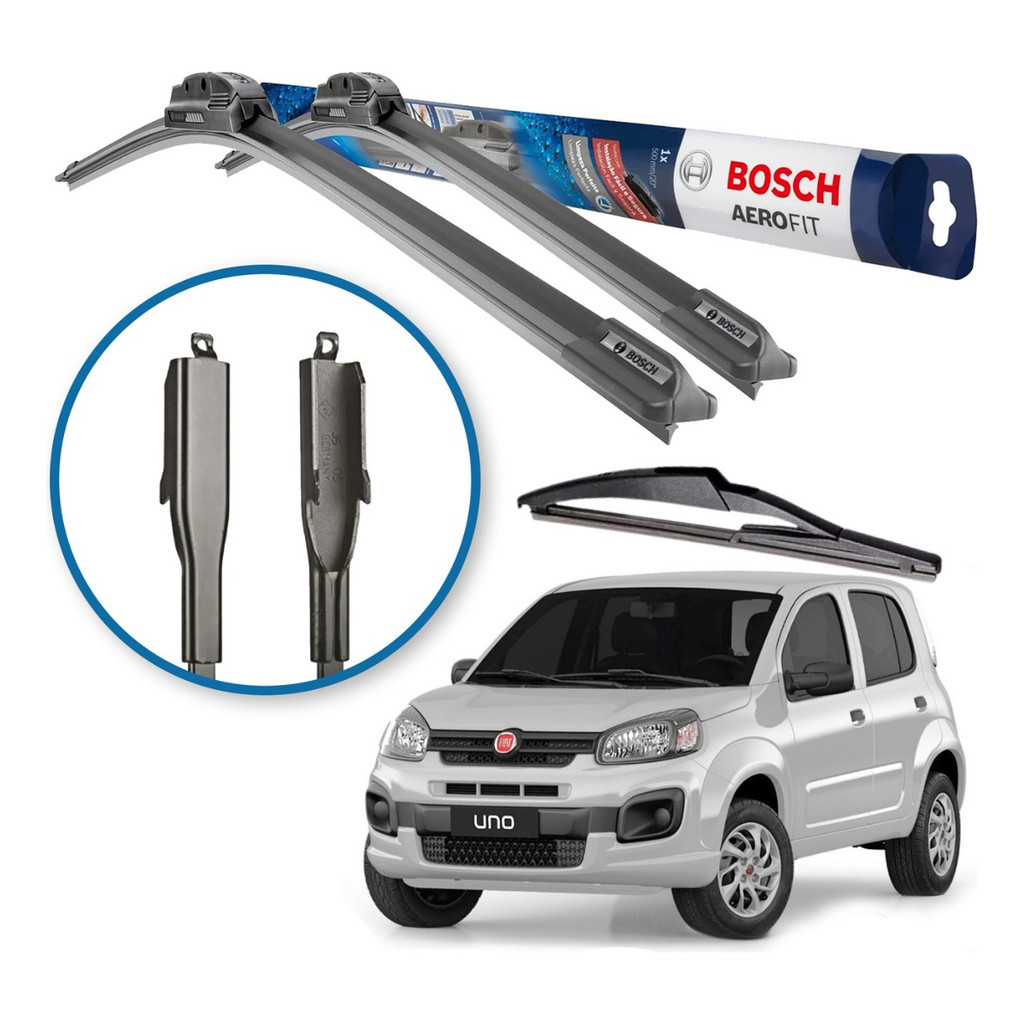 Palheta Diant + Tras Bosch Novo Uno Way 2015 2016 2017 2018