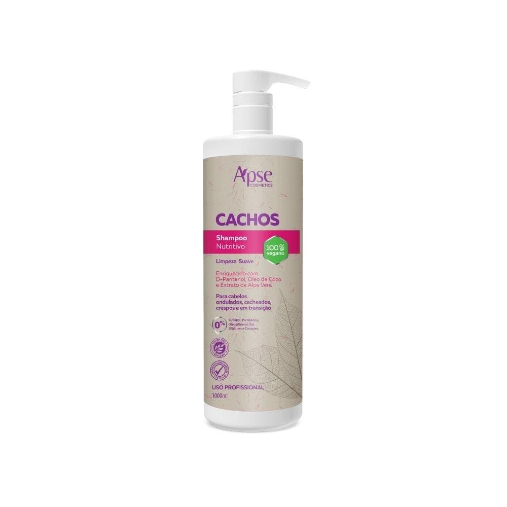 Shampoo Apse Cachos Nutritivo 1000ml em Oferta na Shopee