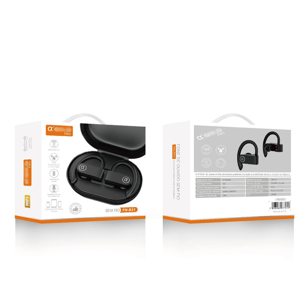 Fone De Ouvido Bluetooth Sem Fio Fnb21 Agold Pro — imagem 3