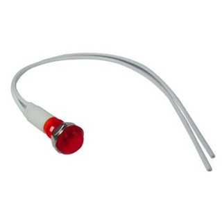Sinaleiro Olho De Boi Vermelho 220v Para Estufas Salgado