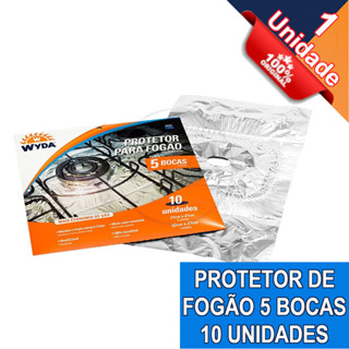Protetor de Alumínio para Fogão 5 Bocas Wyda 10und