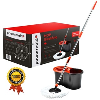 Mop Giratório 360° com Rodinha E Alça Rodo Limpeza Geral Multiuso 100% original Regulável Balde em Oferta na Shopee