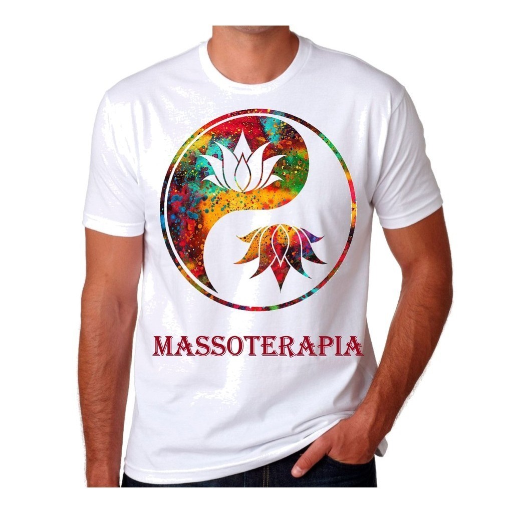 Camisa Camiseta   Massoterapia Blusa T-shirt 915 SH. CP