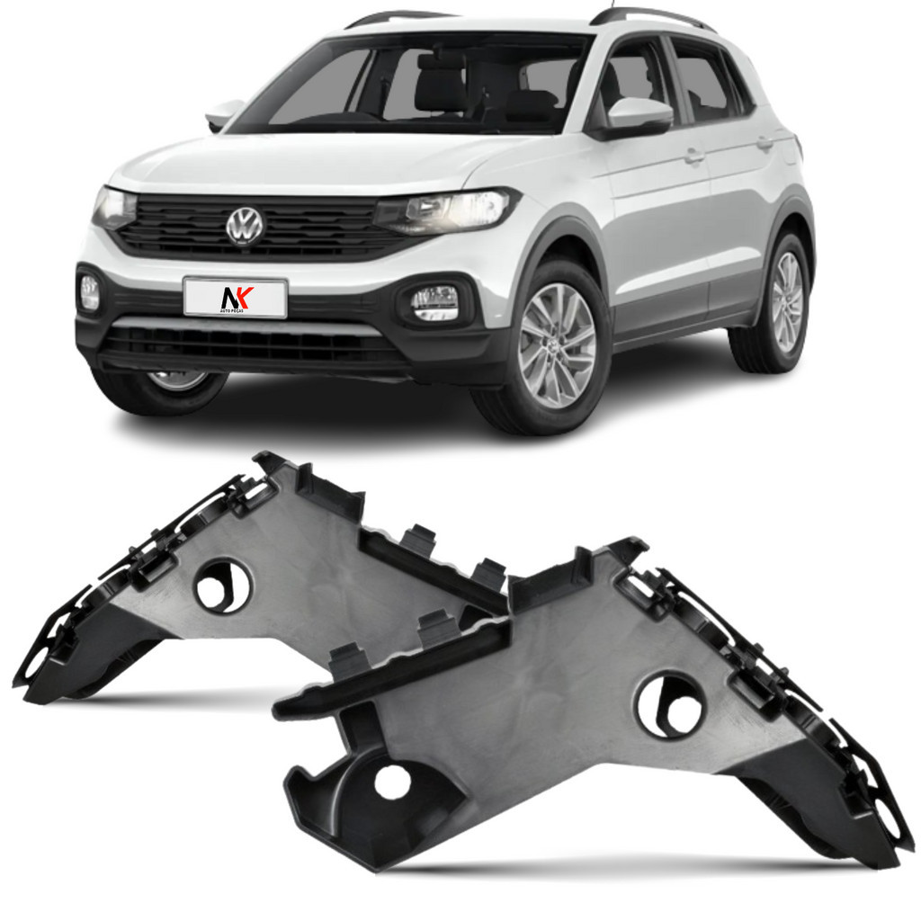 Suporte Guia Parachoque Dianteiro T-Cross 2019 2020 2021 2022 1ª Linha Novo