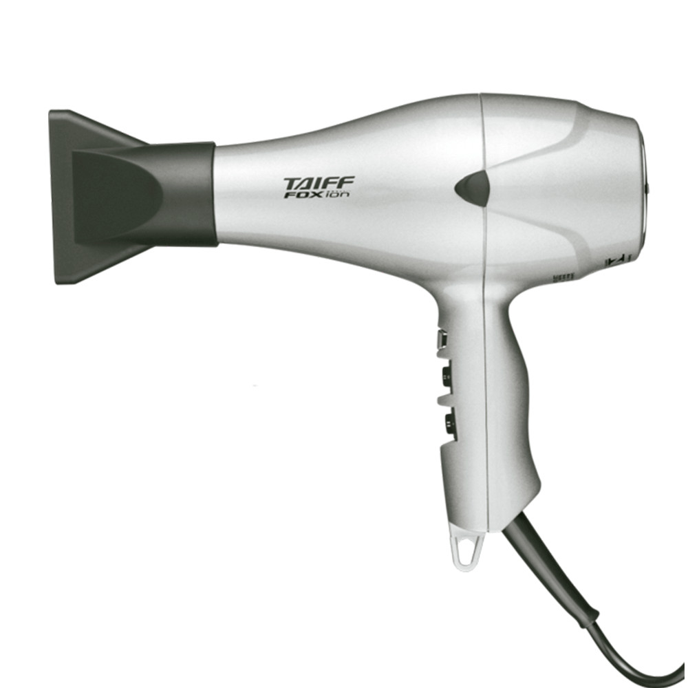 Secador de Cabelo Profissional Taiff Fox Íon Prata 2.000W 127V