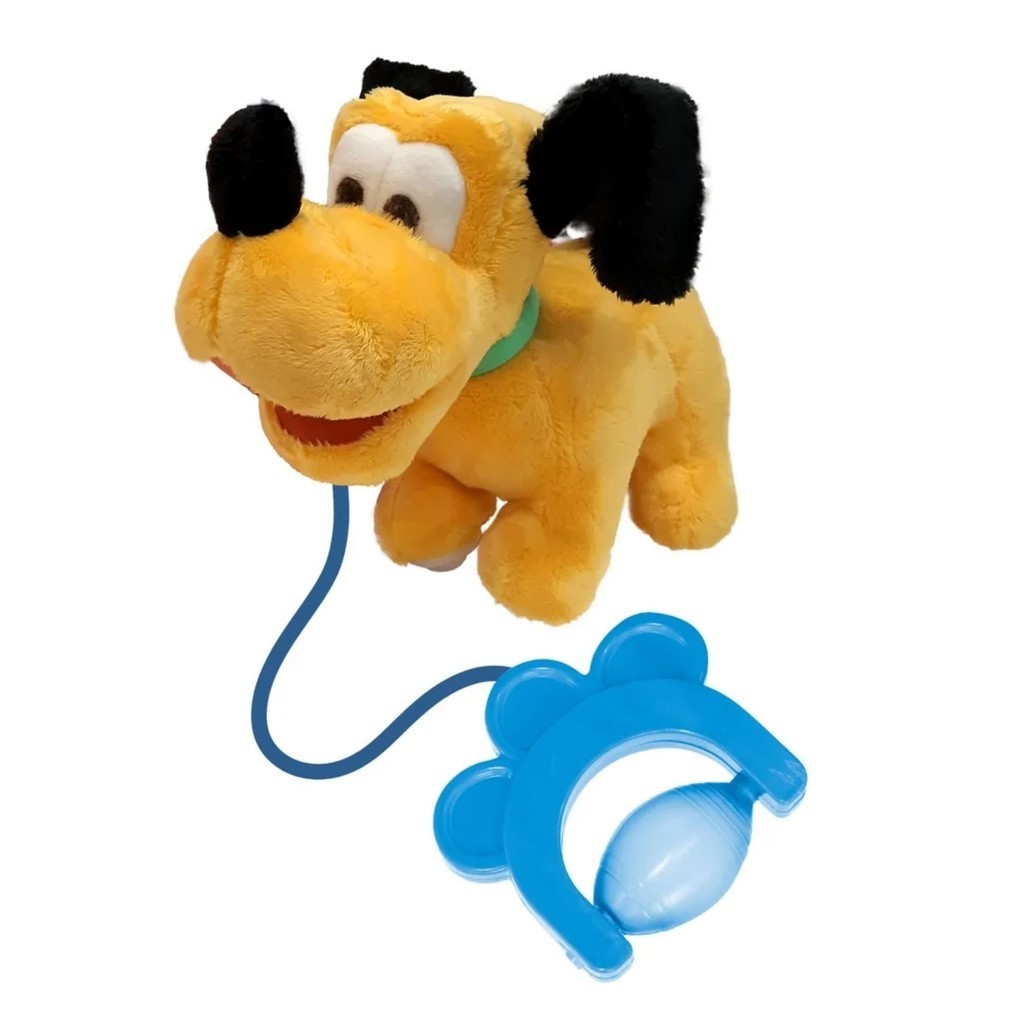 Brinquedo Pelúcia Walking Petz Pluto que Late, Anda e Abana o Rabo com Pilhas Inclusas Multikids - BR1876 - Mom & Baby