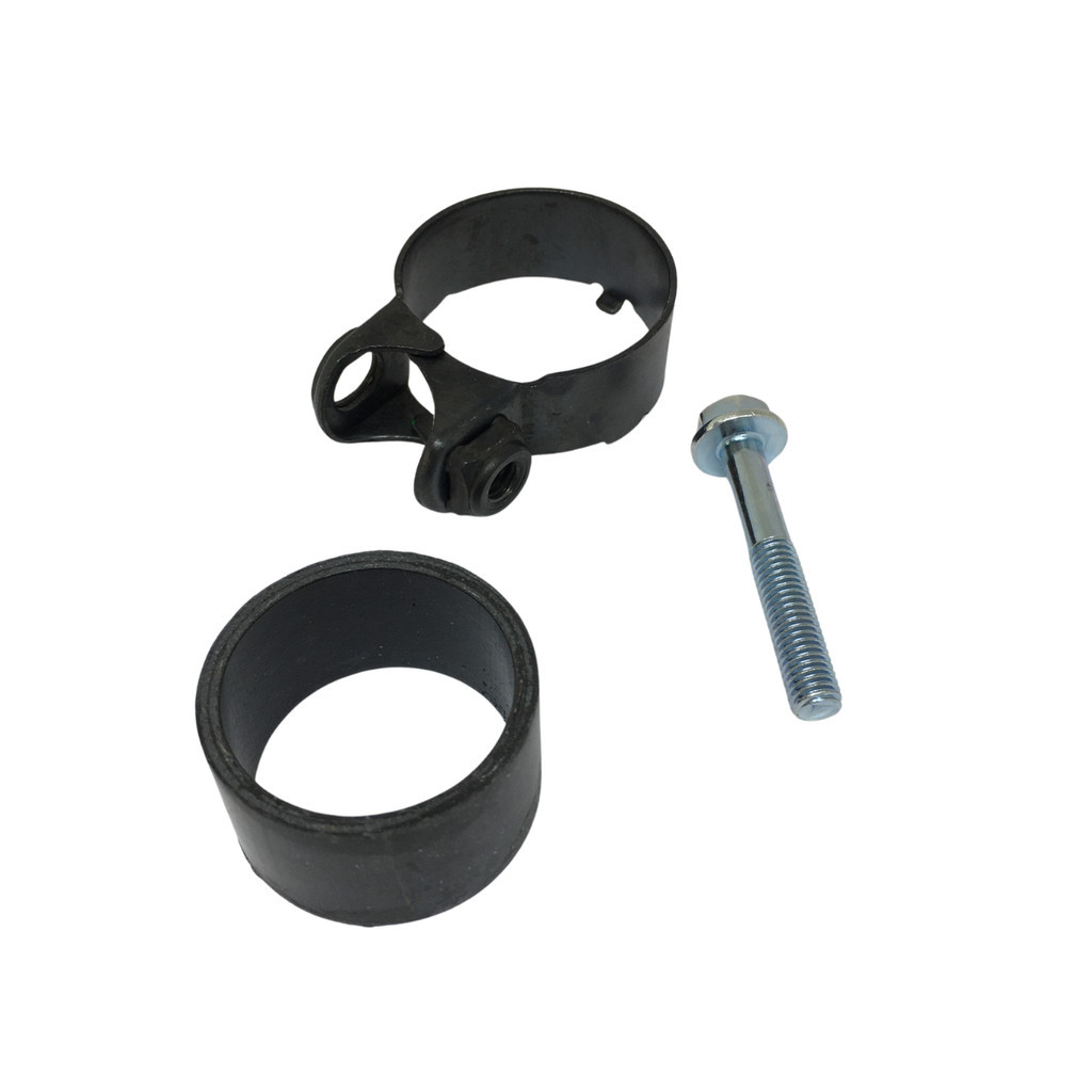 Abraçadeira Escape Cb Xre 300 Xr 250 + Guarnição Ponteira