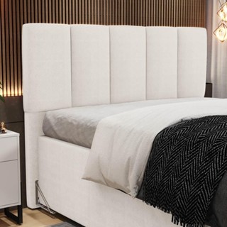 Cabeceira Cama Box Casal 140cm Pérola W01 Linho Cru - Mpozenato em Oferta na Shopee