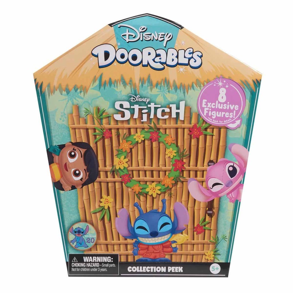 Coleção 8 Bonecos Colecionáveis Stitch - Doorables Disney em Oferta na Shopee