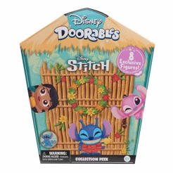 Coleção 8 Bonecos Colecionáveis Stitch - Doorables Disney
