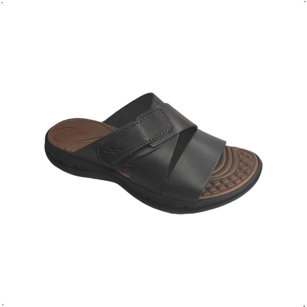 Chinelo Itapua em couro confortavel ajustavel 6302