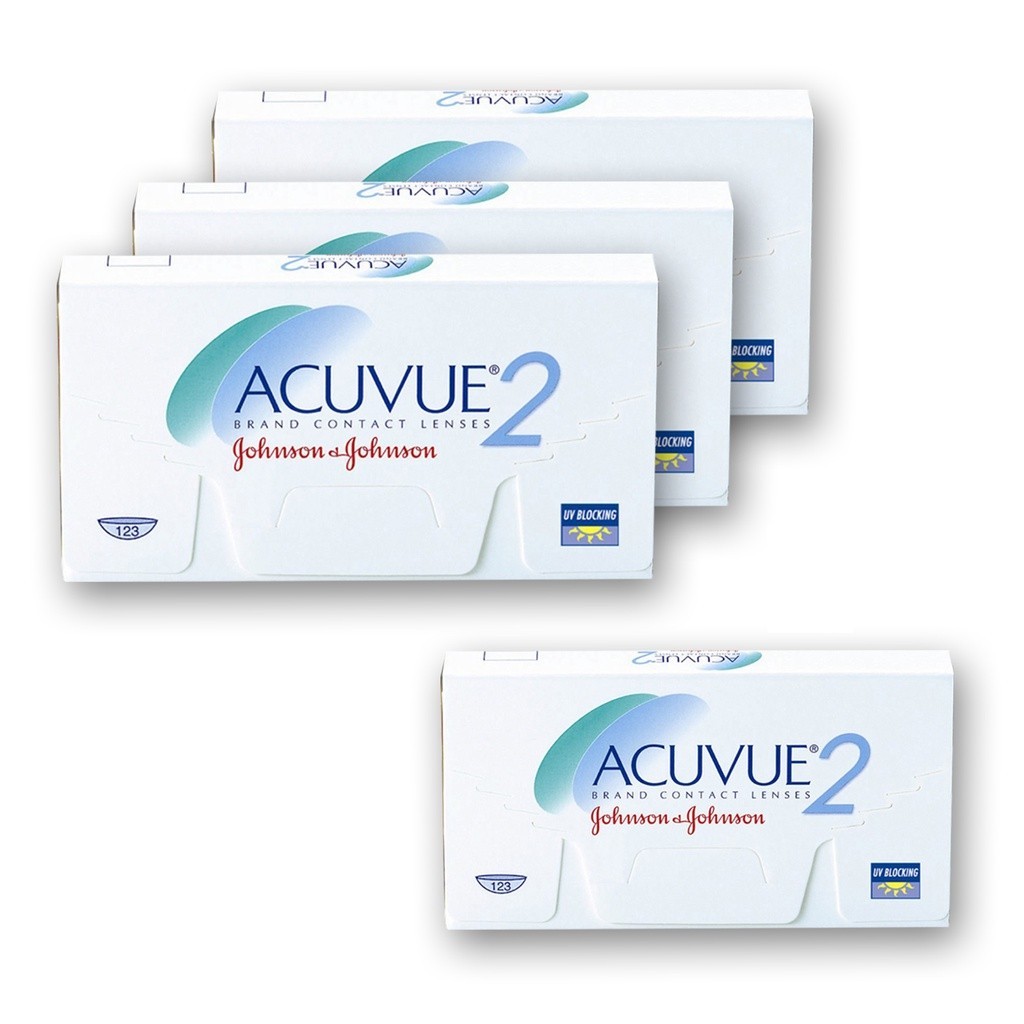 Lente De Contato Acuvue 2 - 3+1 Grátis - SUPER ECONOMIA