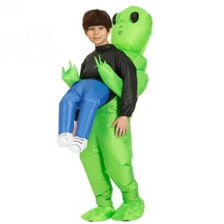 Fantasia Inflável Alien Et Alienigena Extraterrestre em Oferta na Shopee