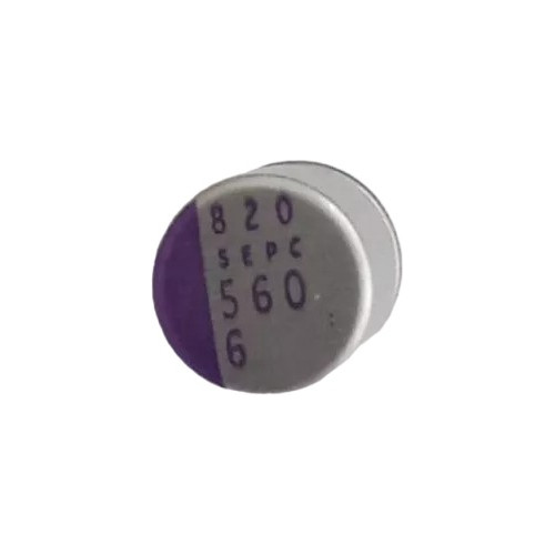 Capacitor Eletrolítico 560uf/6v - Kit Com 10 Peças