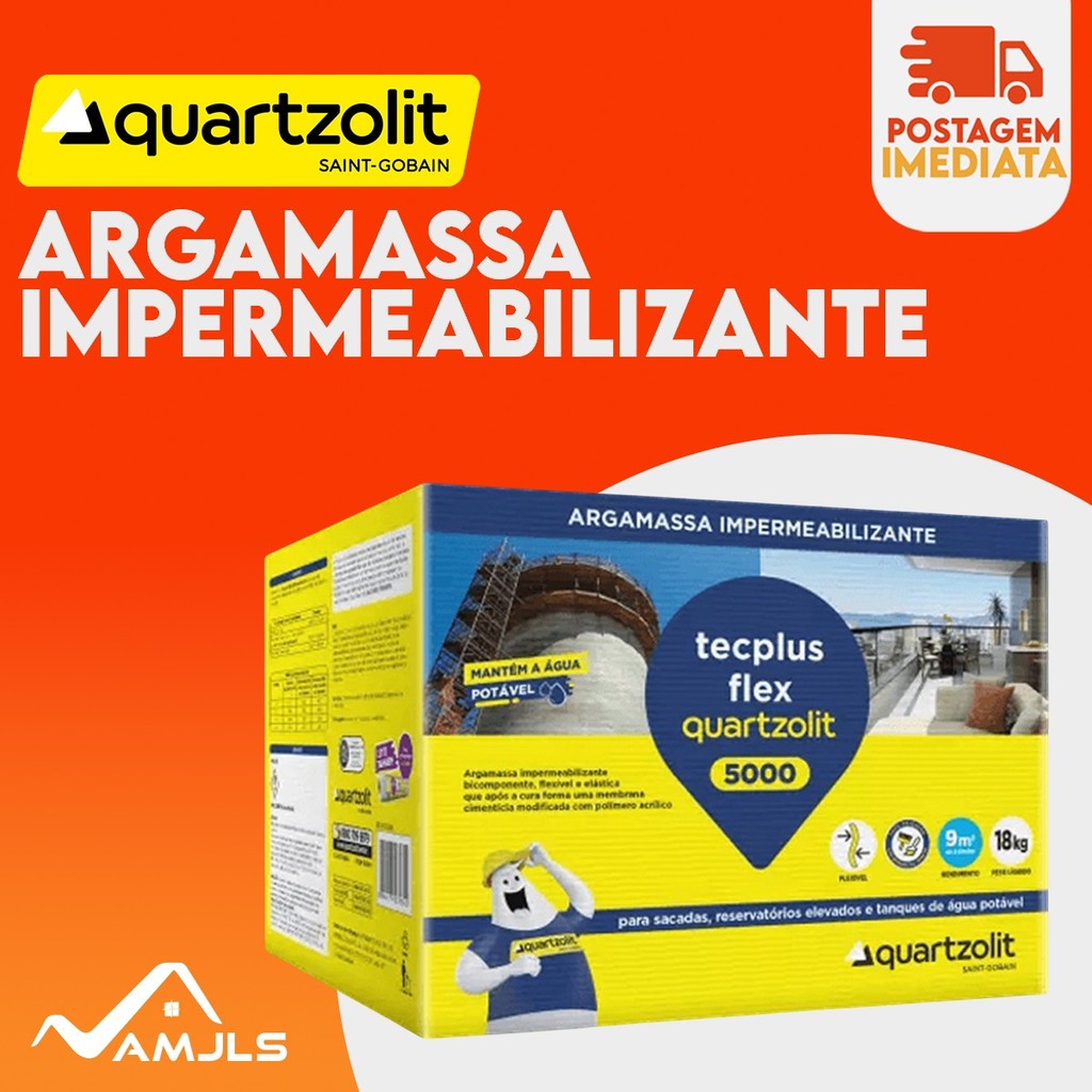 Impermeabilizante Revestimento Flexível Quartzolit 5000