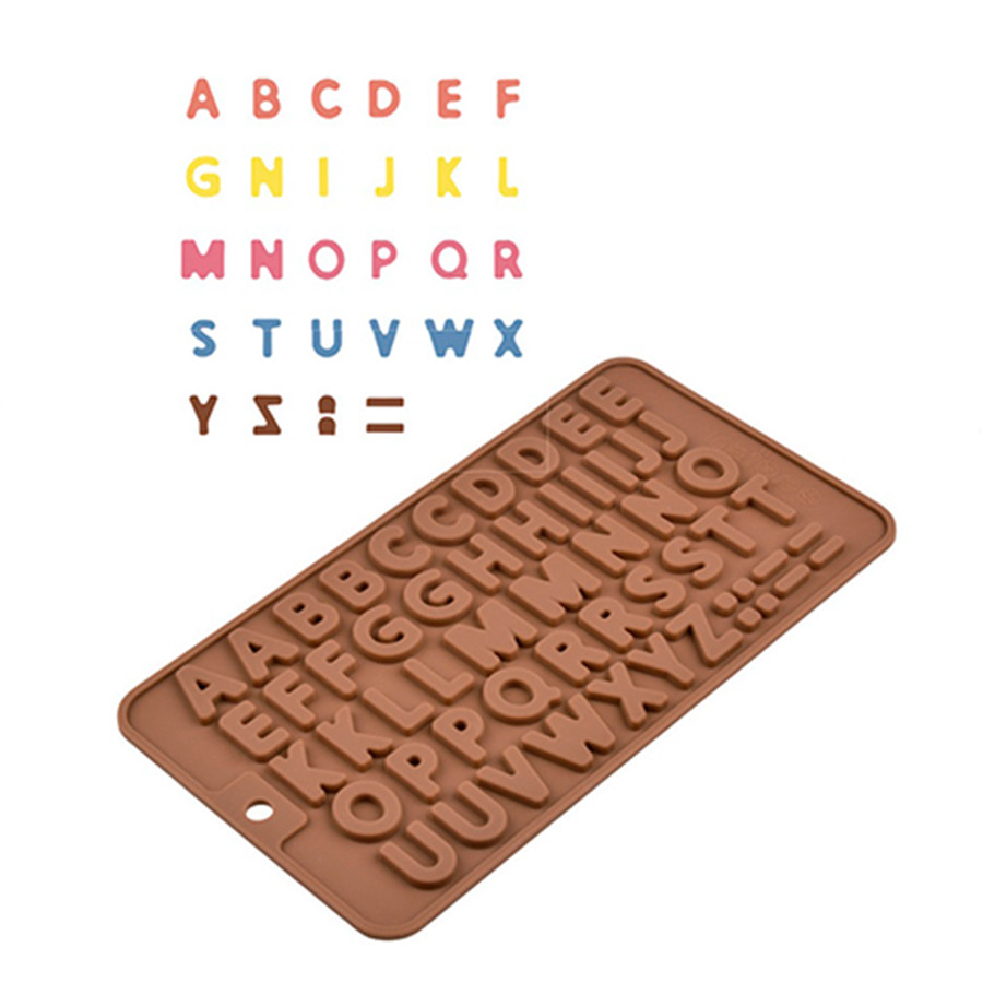 Molde De Silicone Chocolate - ABC - FT146 - 1 unidade - Rizzo