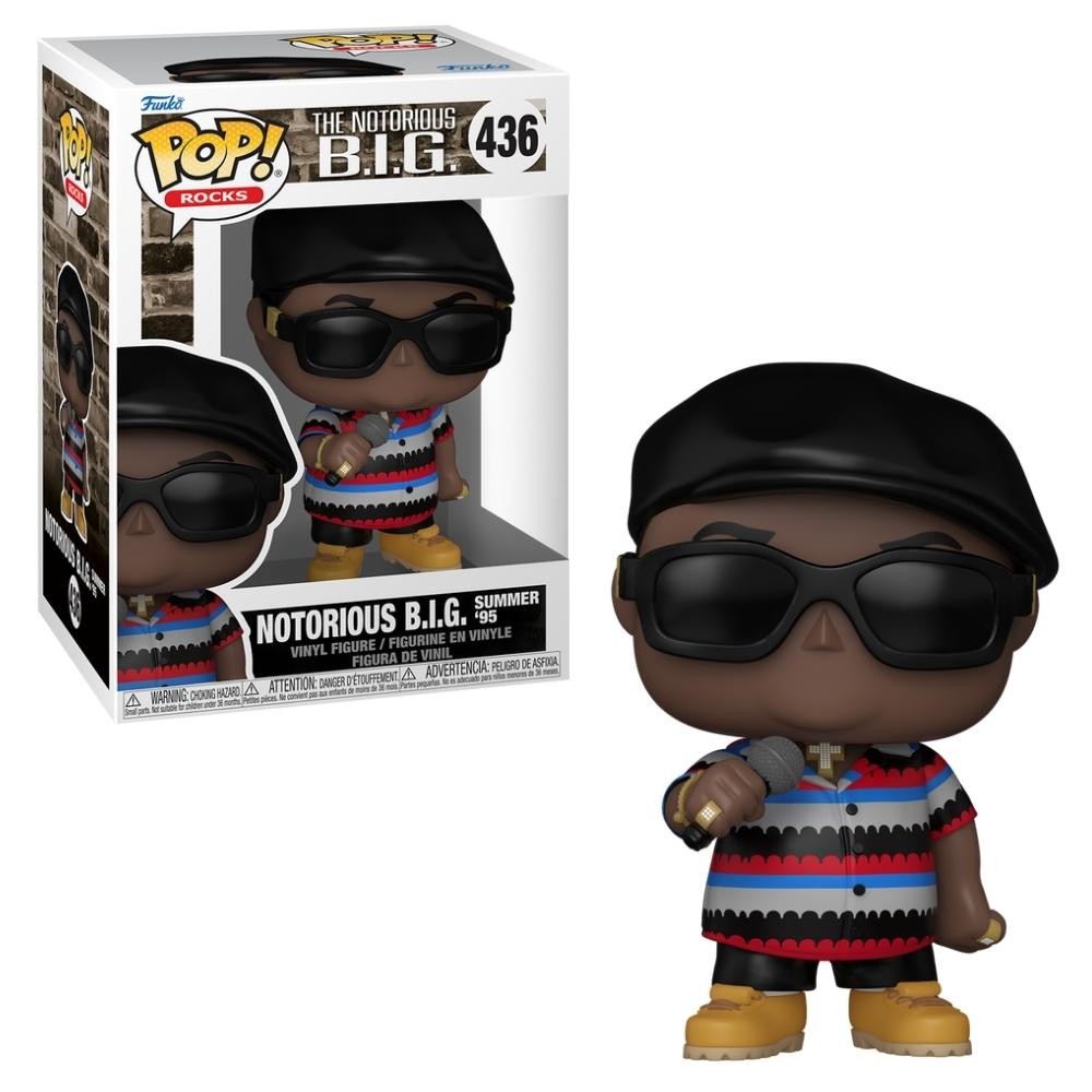 Boneco Funko Pop! Rocks - Notorious B.I.G. Summer ’95 em Oferta na Shopee